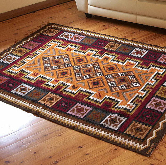 Handwoven Art Rug Peru