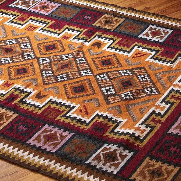 Handwoven Art Rug Peru